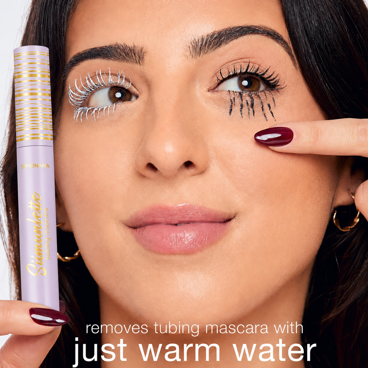 ✨Use Eyelash Primer & Mascara Kit,👀 Get Longer, Lifted & Smudge-Free Lashes in 2 Easy Steps