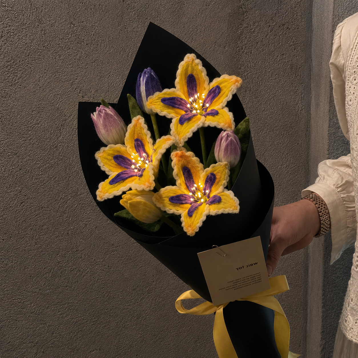 Lily Craft Kit (Yellow & Purple)