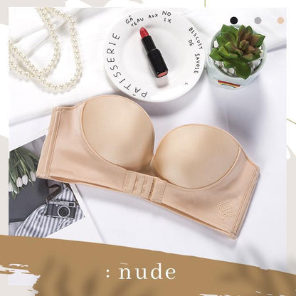 🟢StayUp™ Strapless Front Buckle Lift Bra