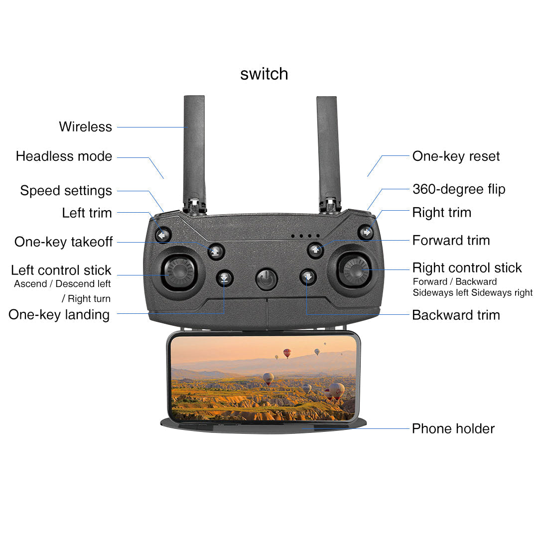 🟢2025 New Professional Drone | 8K Camera | 5G | 3-Axis Gimbal | 360° Obstacle Avoidance Technology