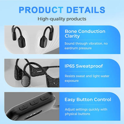 Hear the Joy Again — Smart Bone Conduction Hearing Head phones
