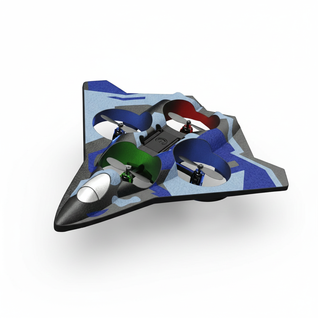Remote Control Stunt Fighter Jet for Kids