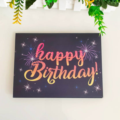 🟢LIGHTS & SOUND Pop up Happy Birthday Card